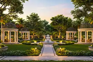 Landscaped Garden